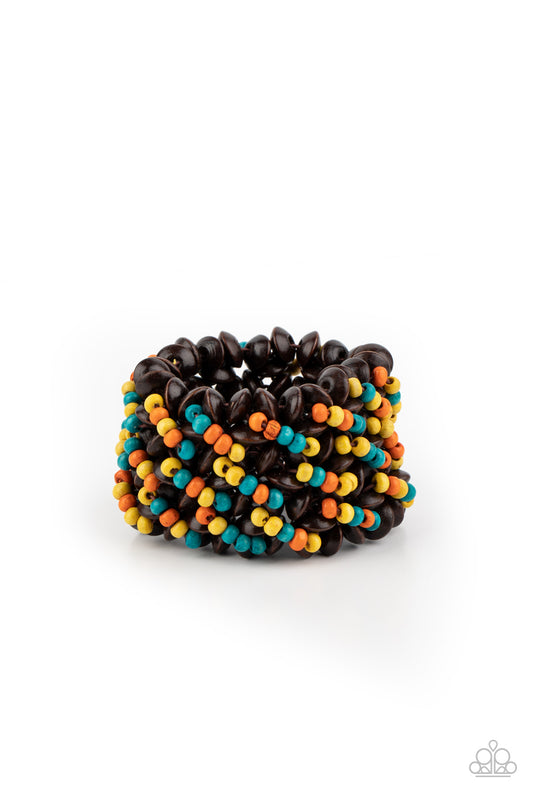 Paparazzi - Cozy in Cozumel - Multi Bracelet