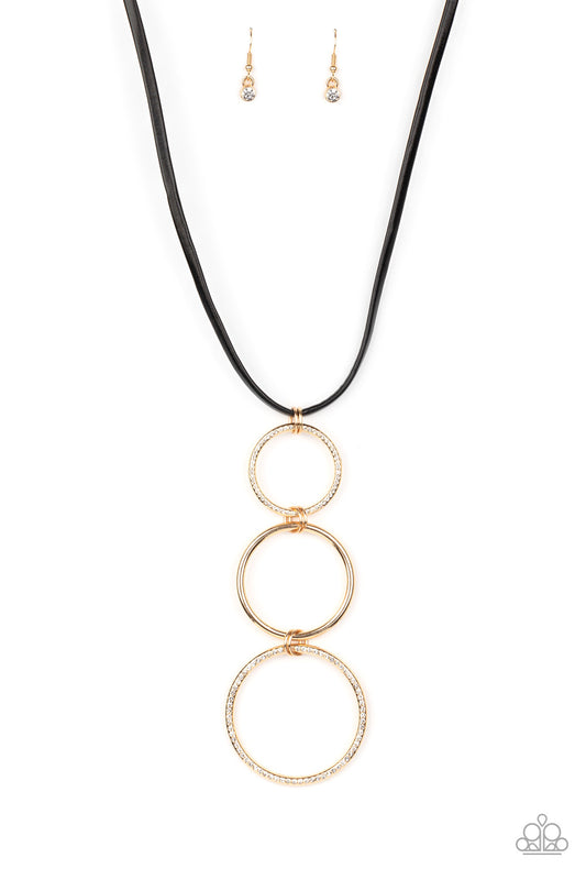 Parazzi - Curvy Couture - Gold Necklace