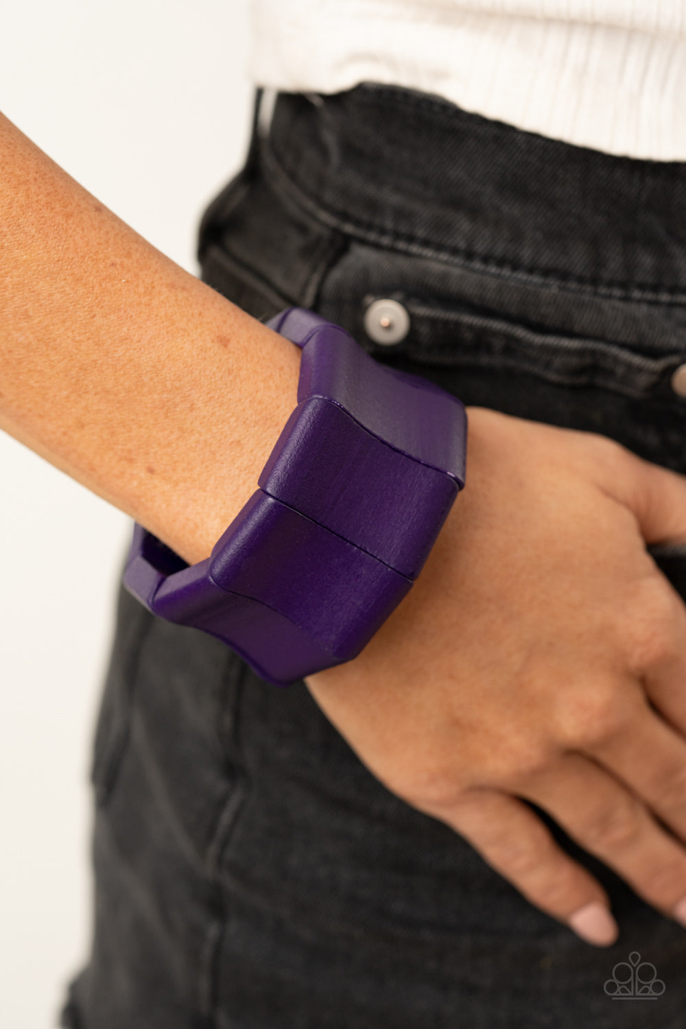 Paparazzi - Caribbean Couture - Purple Bracelet