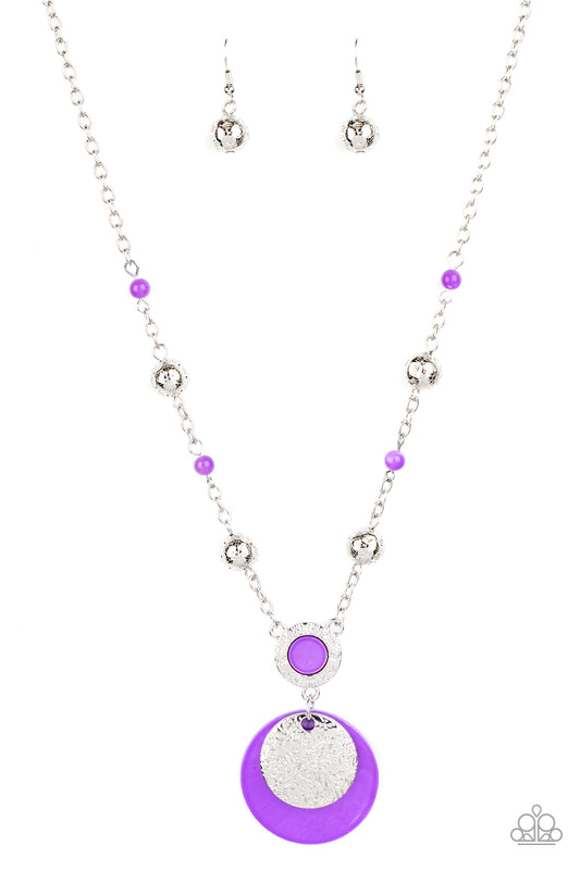 Paparazzi - SEA The Sights - Purple Necklace