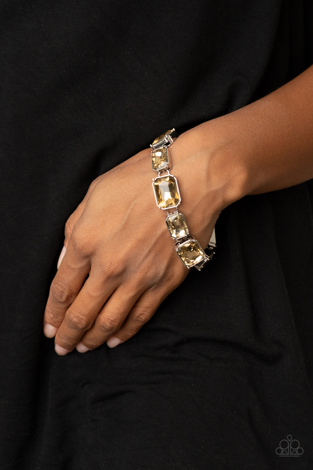 Paparazzi - After Hours - Brown Bracelet