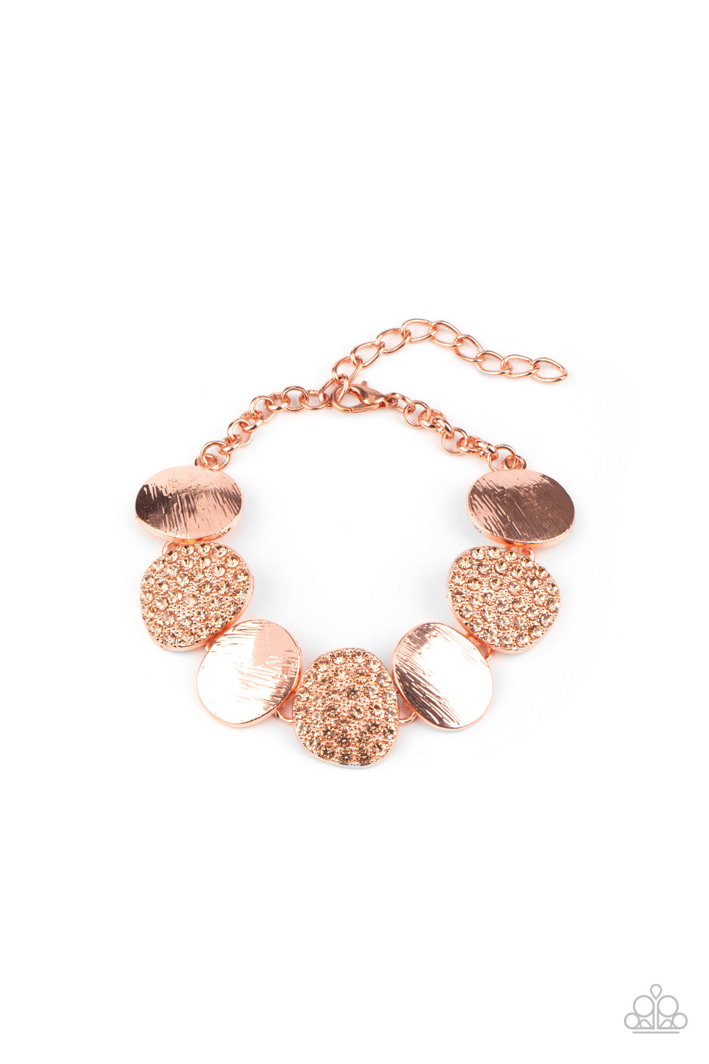 Paparazzi - Tough LUXE - Copper Bracelet