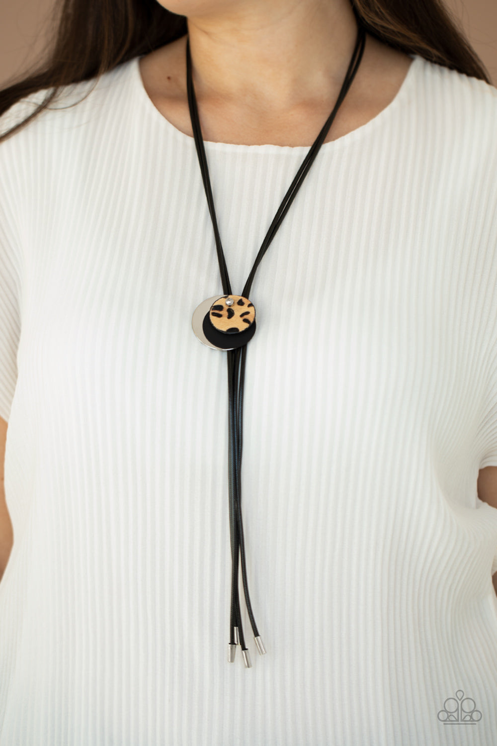 Paparazzi - I’m FELINE Good - Black Necklace