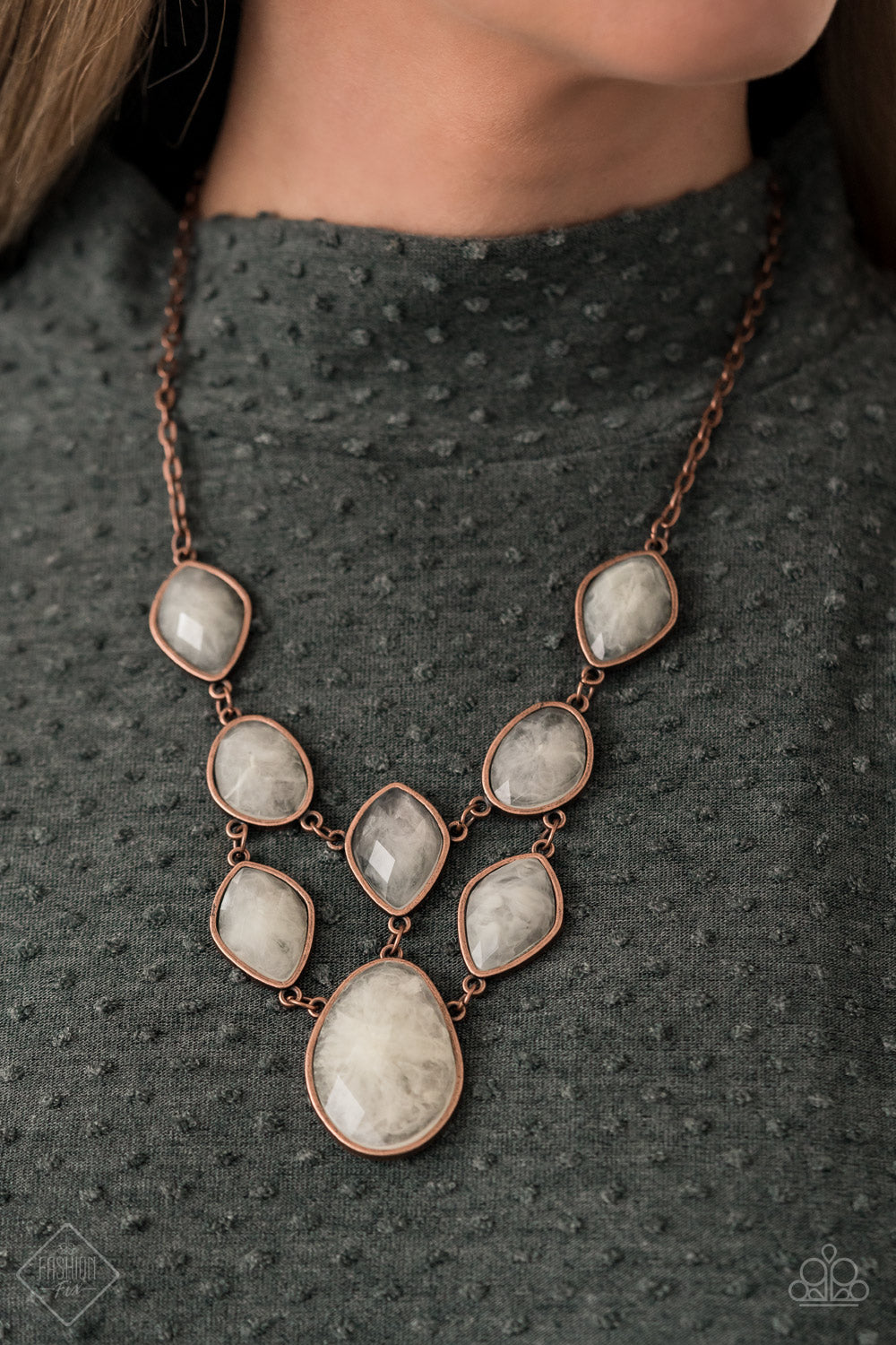 Paparazzi - Opulently Oracle - Copper Necklace