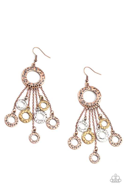 Paparazzi - Right Under Your NOISE - Multi Earrings