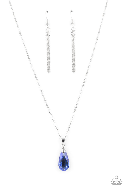 Paparazzi- Optimized Opulence - Blue Necklace