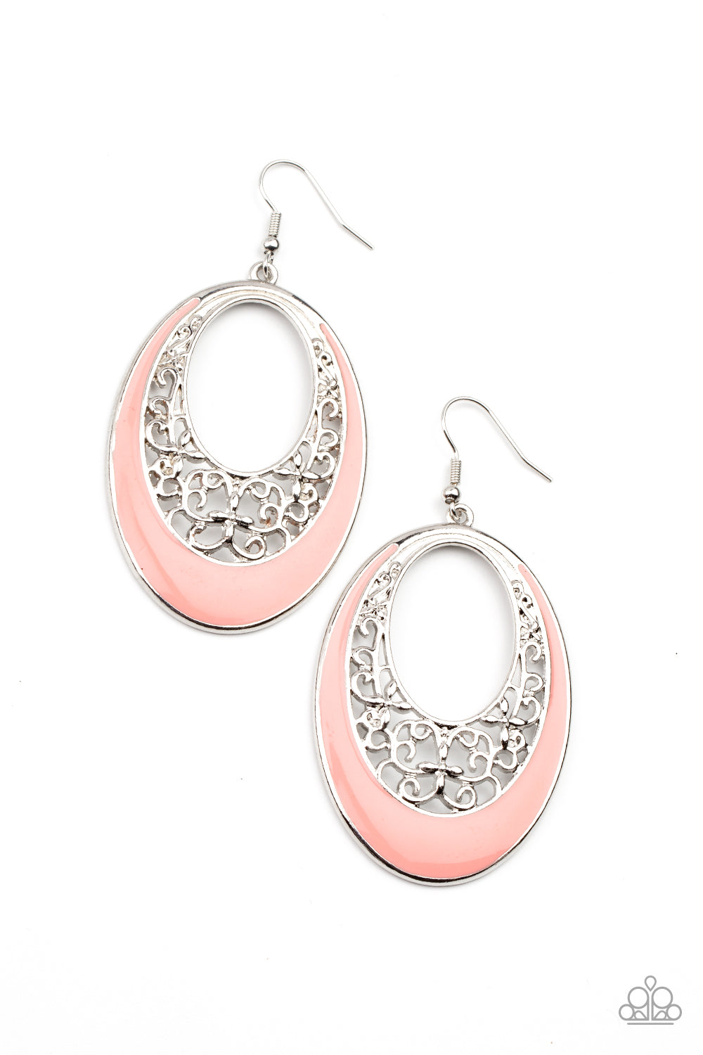 Paparazzi - Orchard Bliss - Orange Earrings