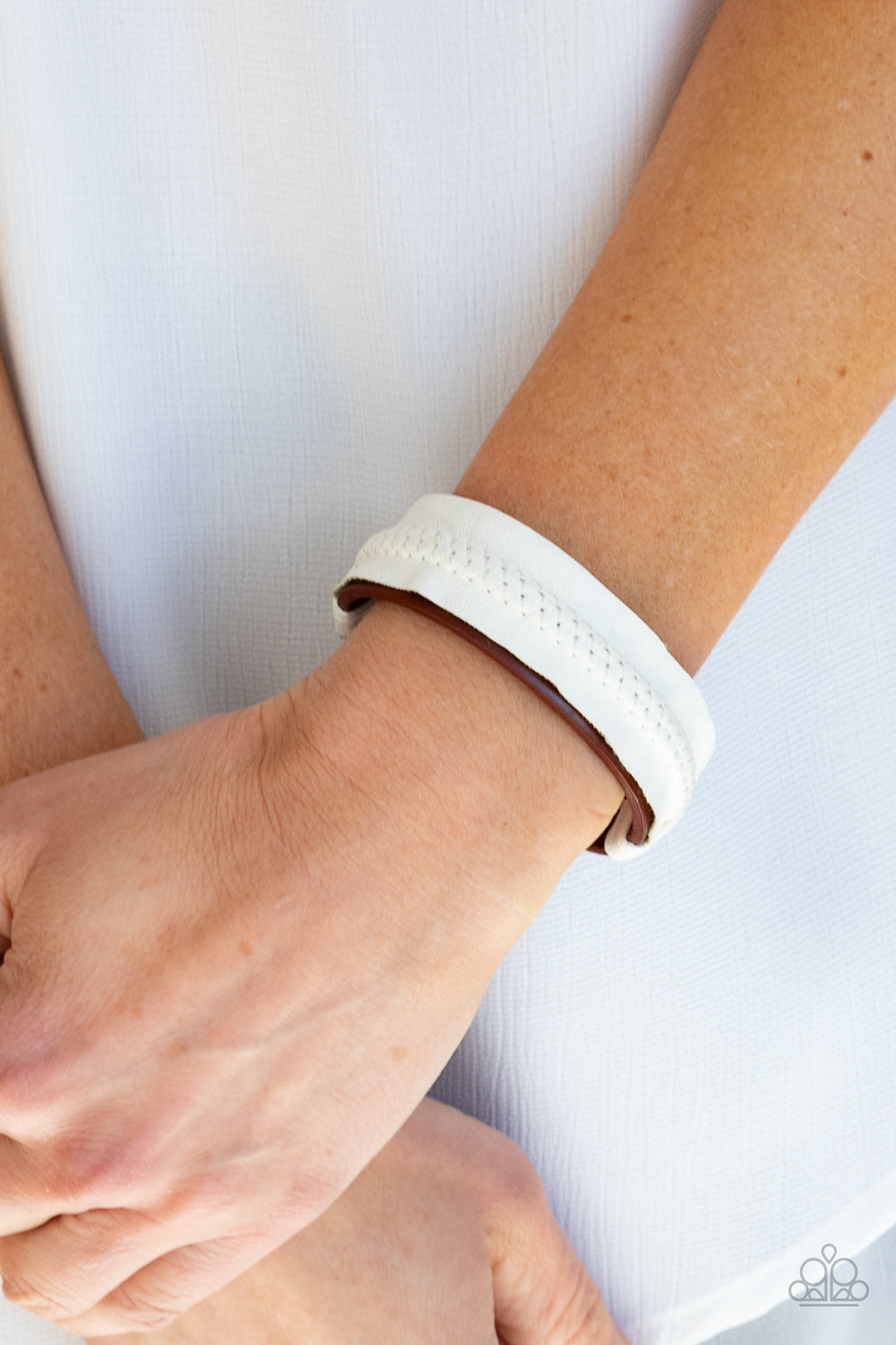 Paparazzi - Country Craft Time - Red Bracelet
