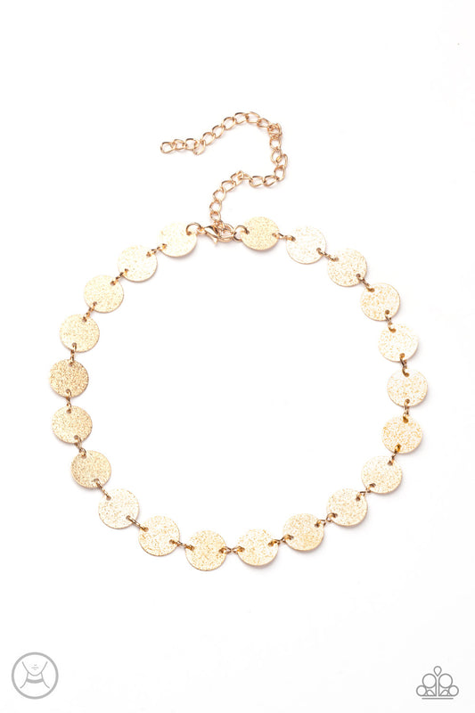 Paparazzi - Reflection Detection - Gold Necklace