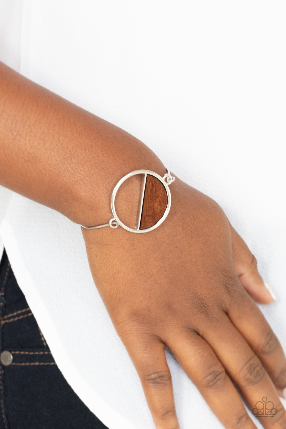 Paparazzi - Timber Trade - Brown Bracelet
