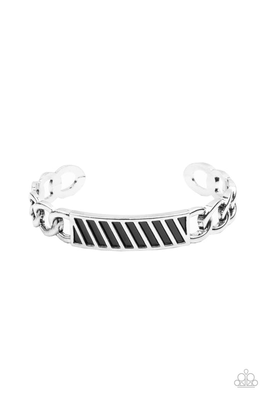 Paparazzi - Keep Your Guard Up - Silver Bracelet
