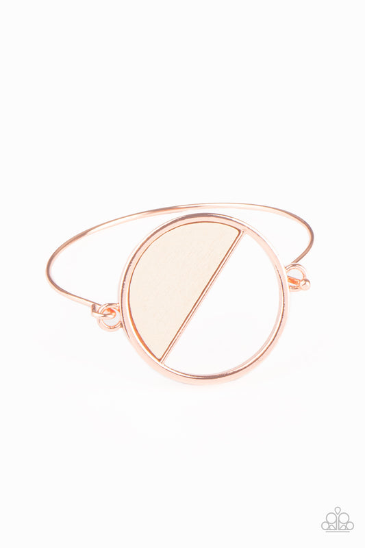 Paparazzi- Timber Trade - Copper Bracelet