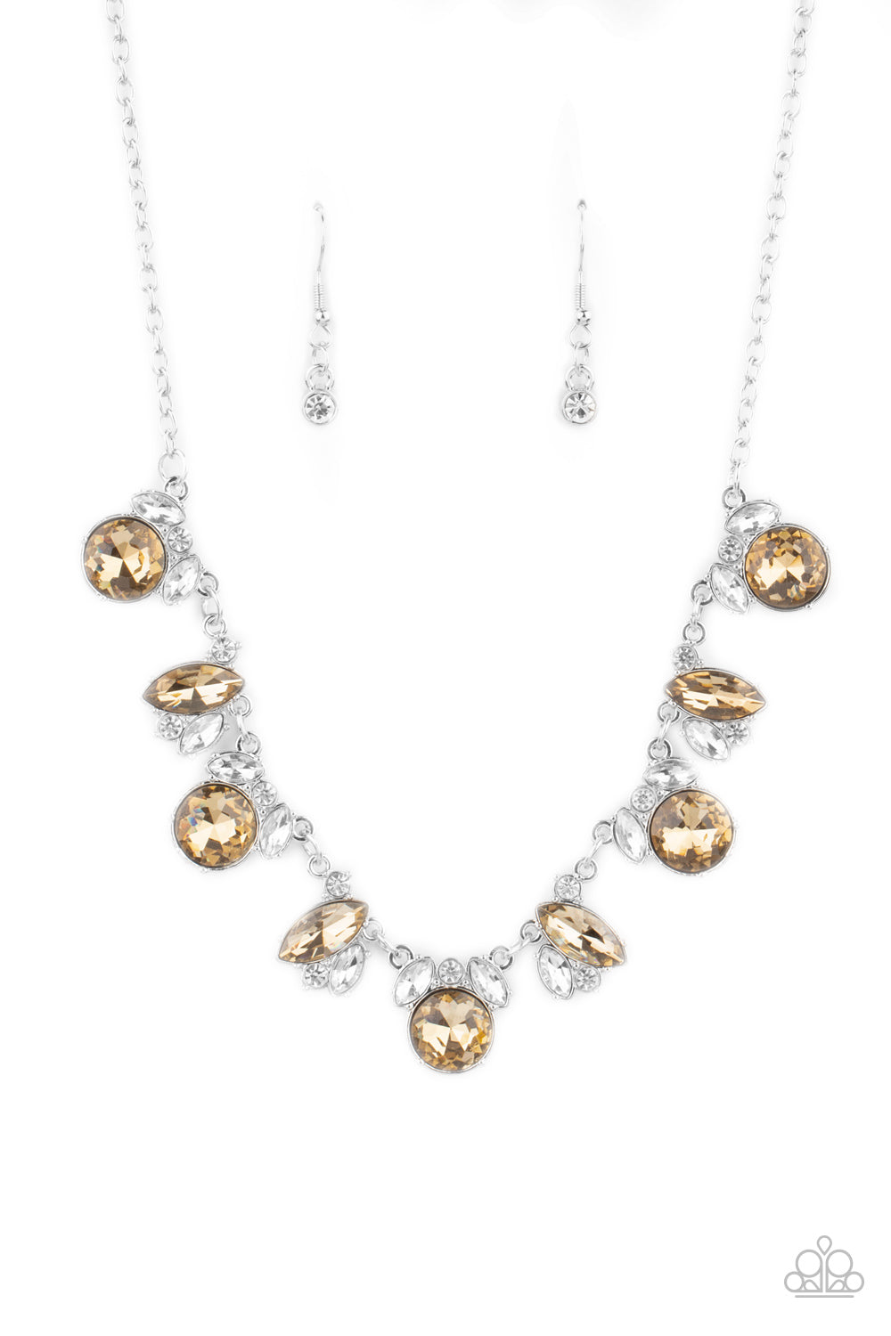 Paparazzi- BLING to Attention - Brown Necklace