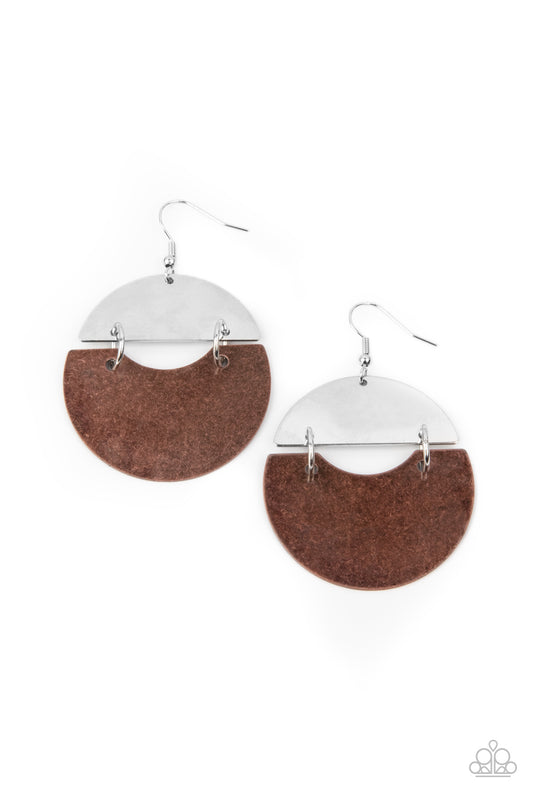 Paparazzi - Watching The Sunrise - Copper Earrings