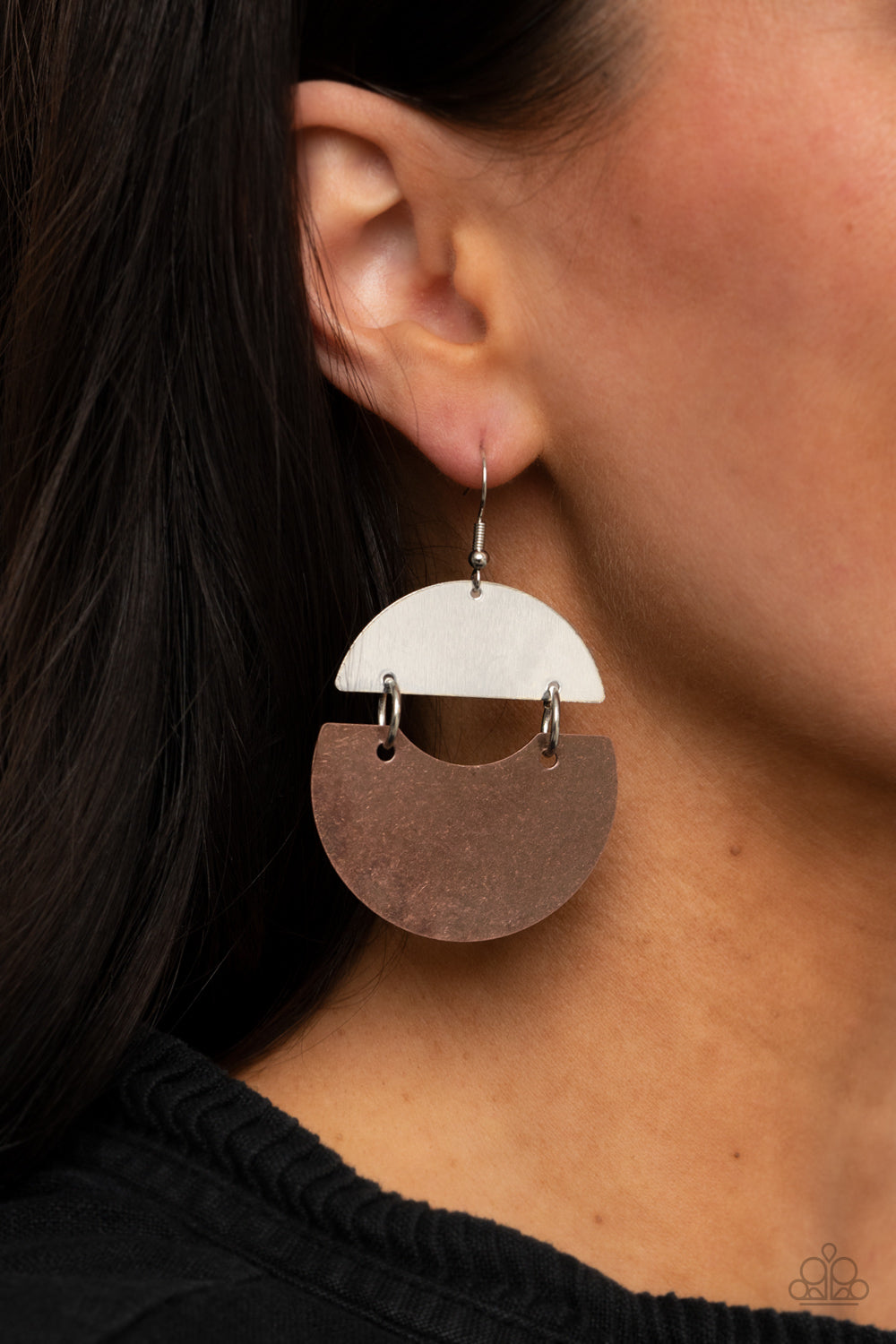 Paparazzi - Watching The Sunrise - Copper Earrings