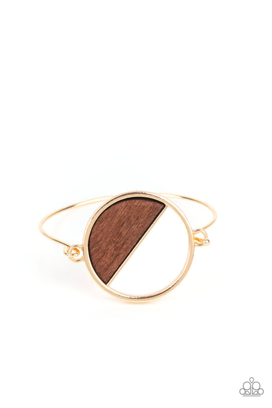 Paparazzi - Timber Trade - Gold Bracelets