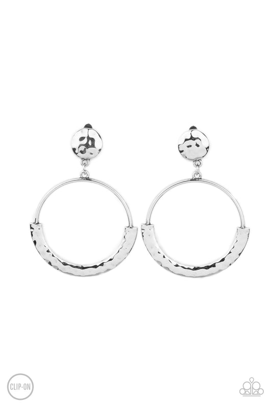 Paparazzi- Rustic Horizons - Silver Earrings