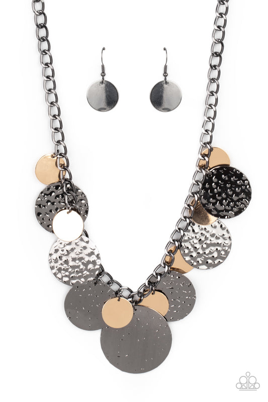 Paparazzi - Industrial Grade Glamour - Multi Necklace