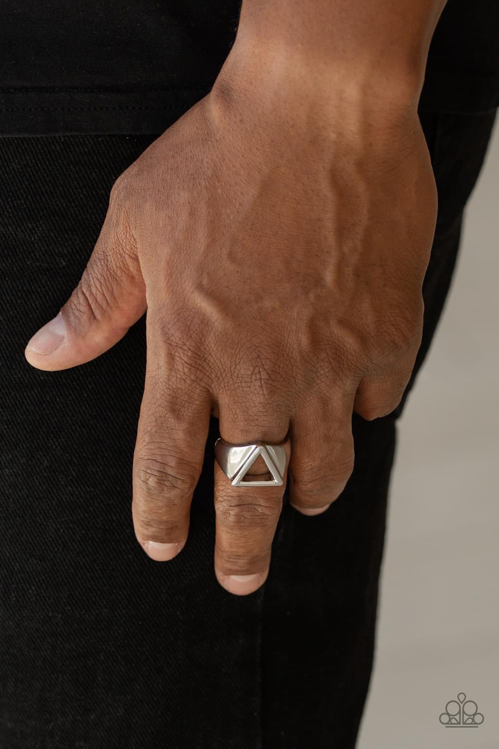 Paparazzi - Trident Urban Silver Ring