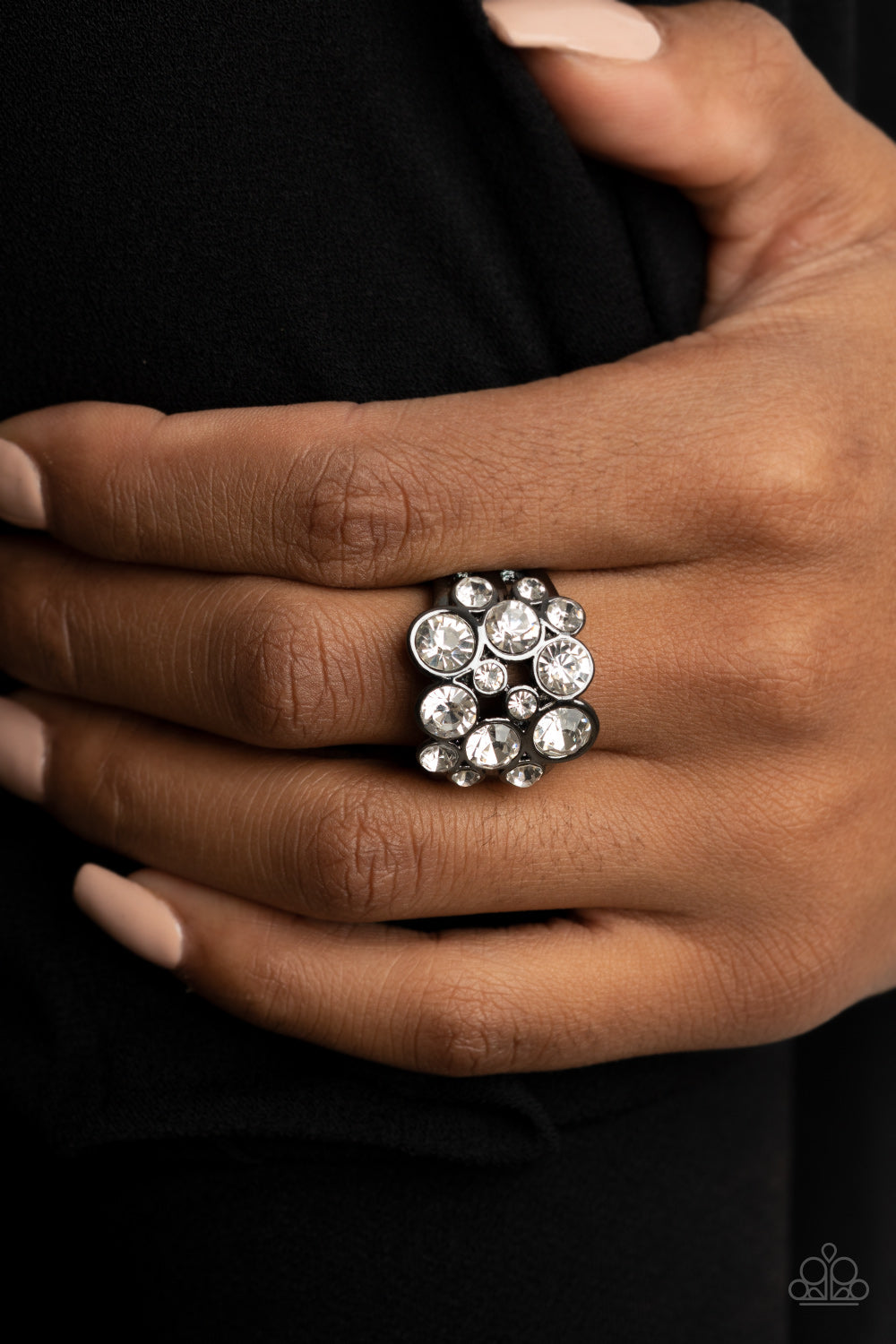 Paparazzi - Bubbling Bravado - Black Ring