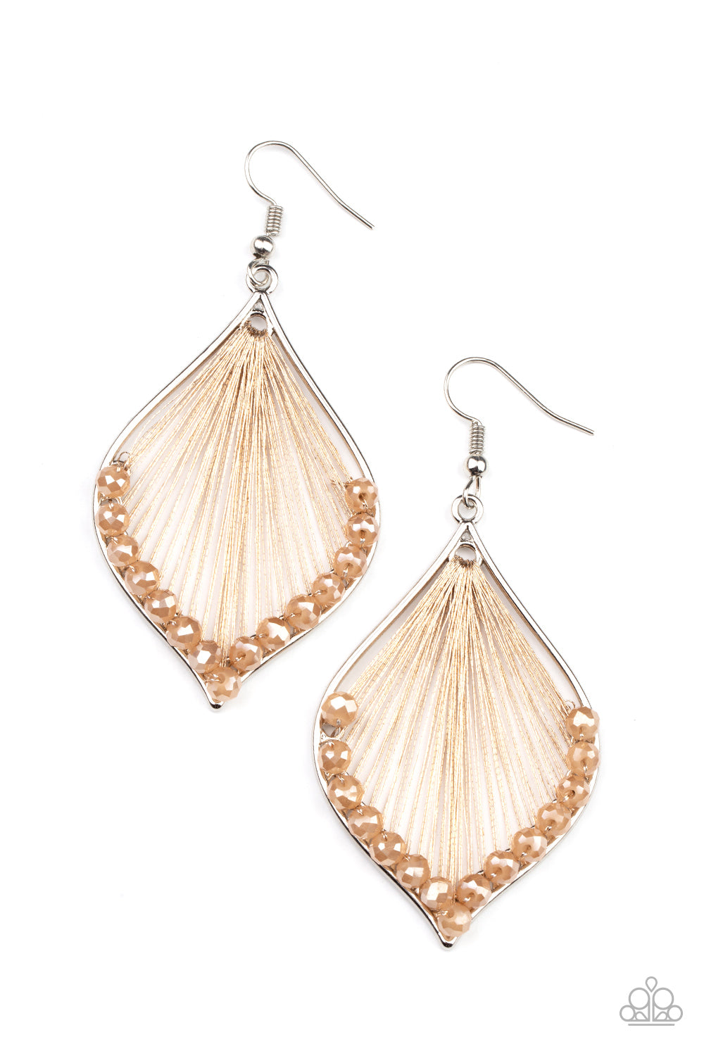 Paparazzi - Pulling at My HARP-strings - Brown Earrings