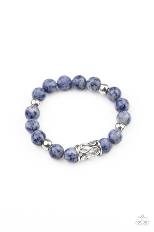 Paparazzi - Soothes The Soul - Blue Bracelet