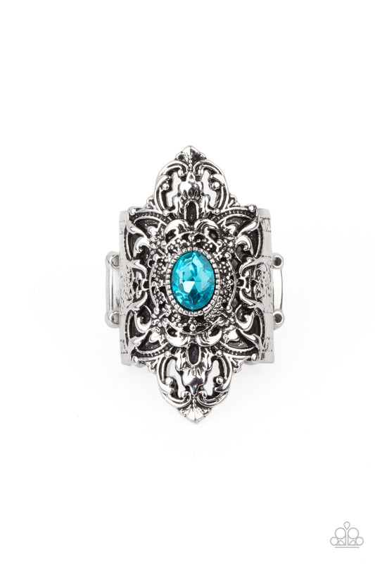 Paparazzi - Perennial Posh - Blue Ring