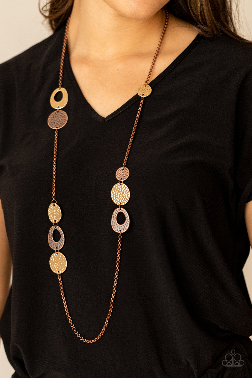 Paparazzi - Gallery Guru - Copper Necklace
