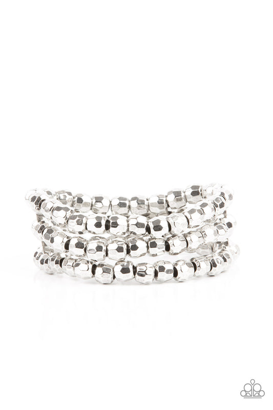 Paparazzi - Magnetically Maven - Silver Bracelet