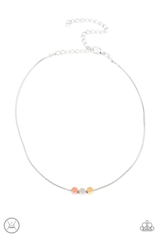Paparazzi - Dynamically Dainty - Multi Necklace