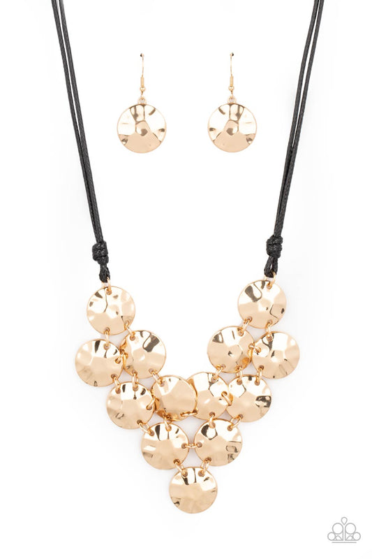 Paparazzi - Token Treasure - Gold Necklace