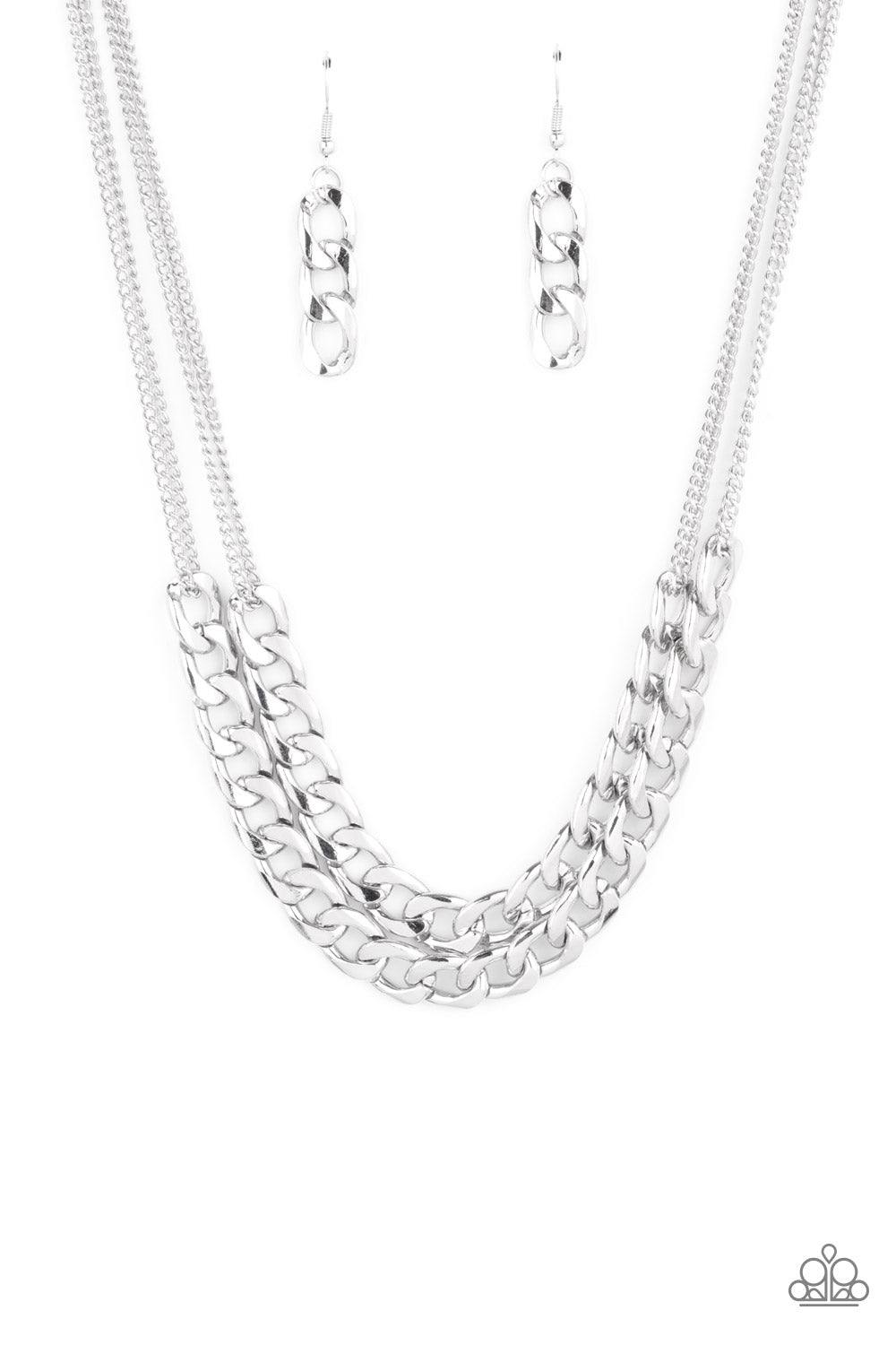 Paparazzi - Urban Culture - Silver Necklace