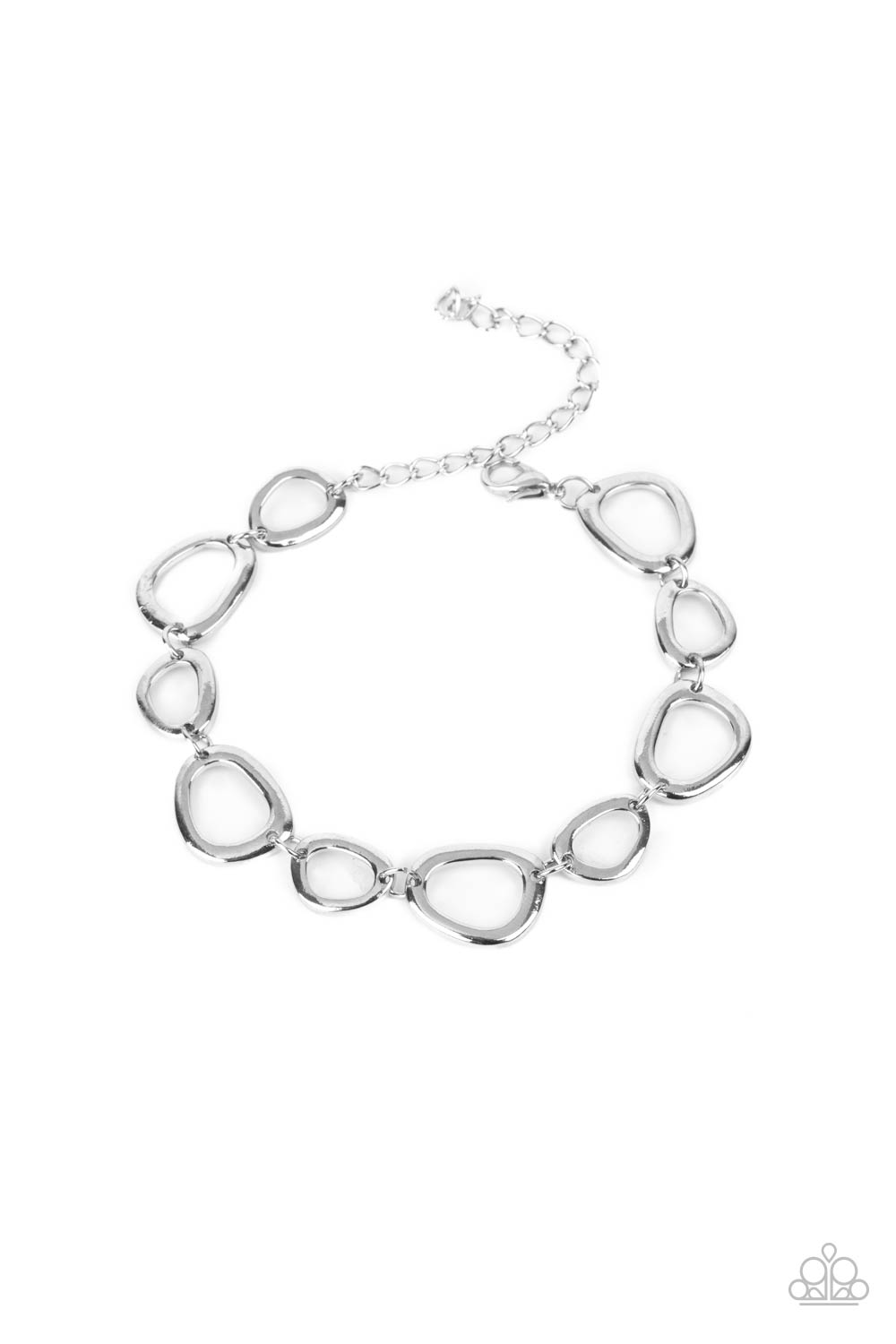Paparazzi- All That Mod - Silver Bracelet