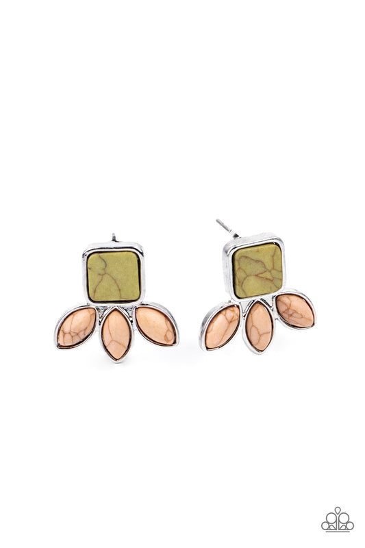 Paparazzi - Hill Country Blossoms - Multi Earrings
