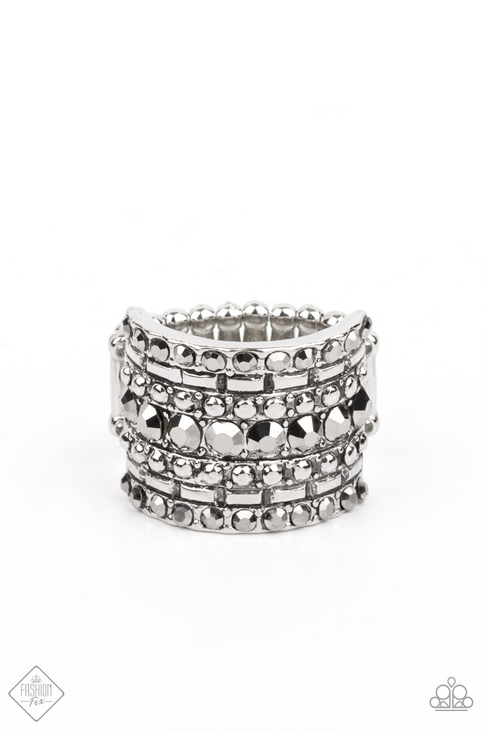 Paparazzi- Target Locked - Silver Ring