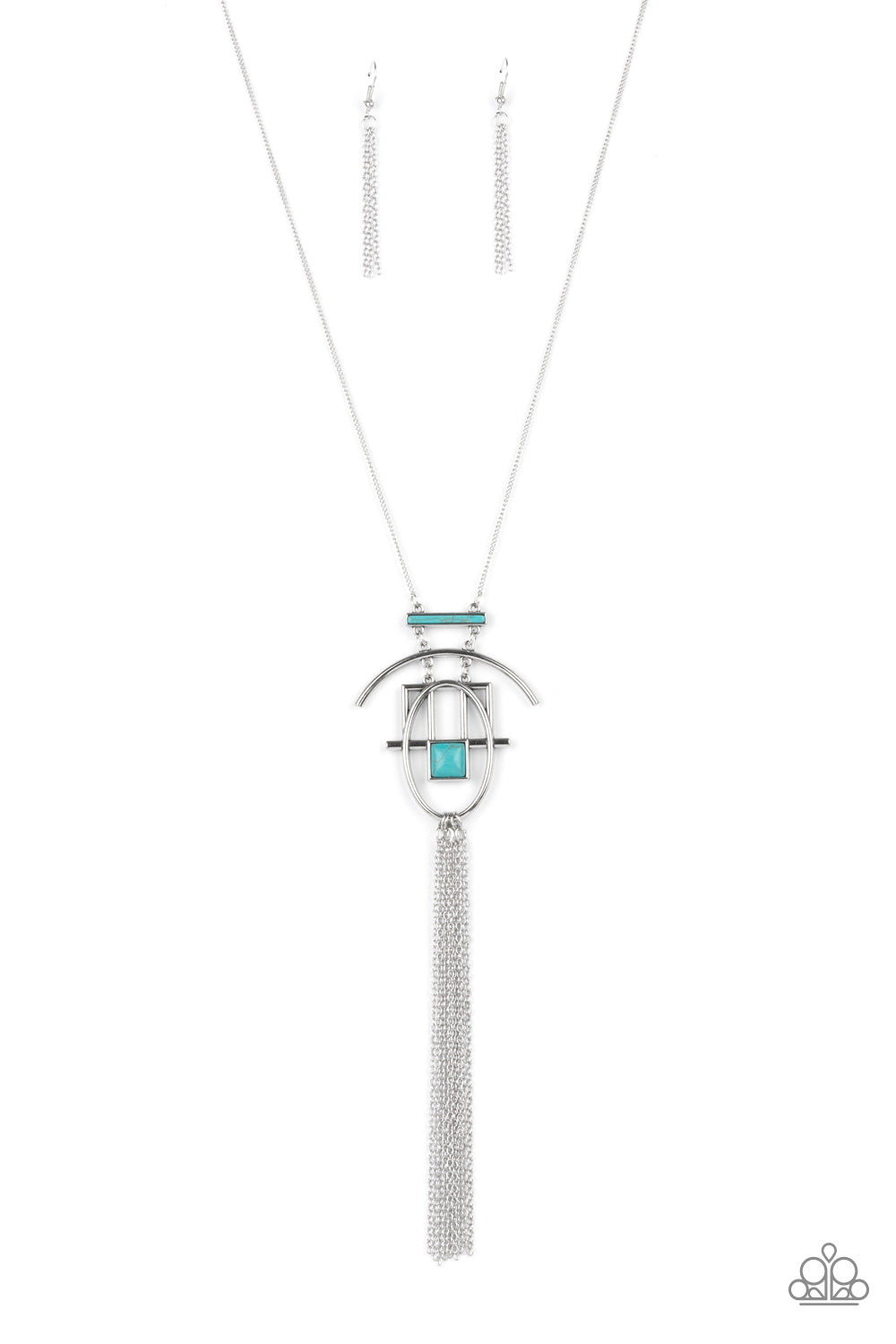 Paparazzi - Eco Echoes - Blue Necklace