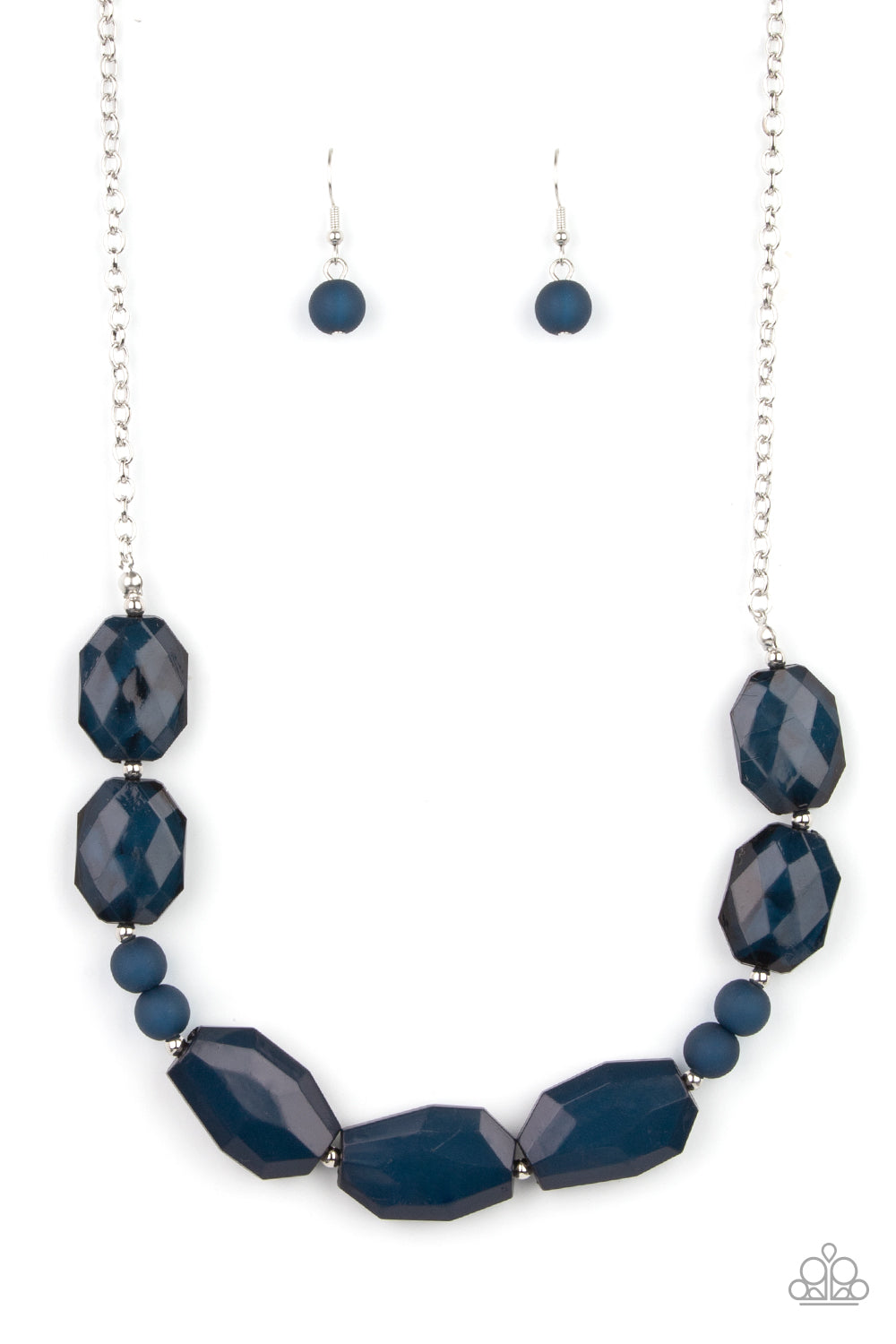 Paparazzi - Melrose Melody - Blue Necklace