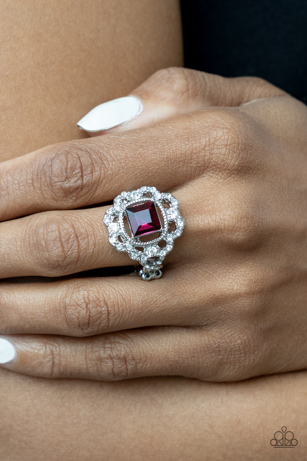 Paparazzi - Candid Charisma - Pink Ring