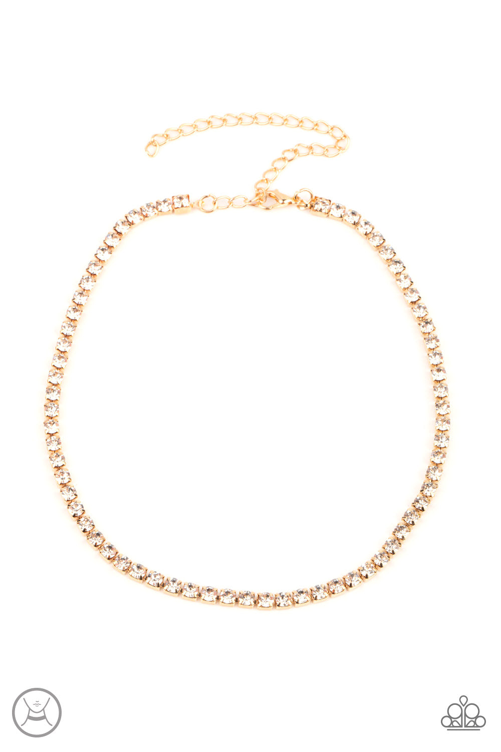 Paparazzi - Starlight Radiance - Gold Choker Necklace