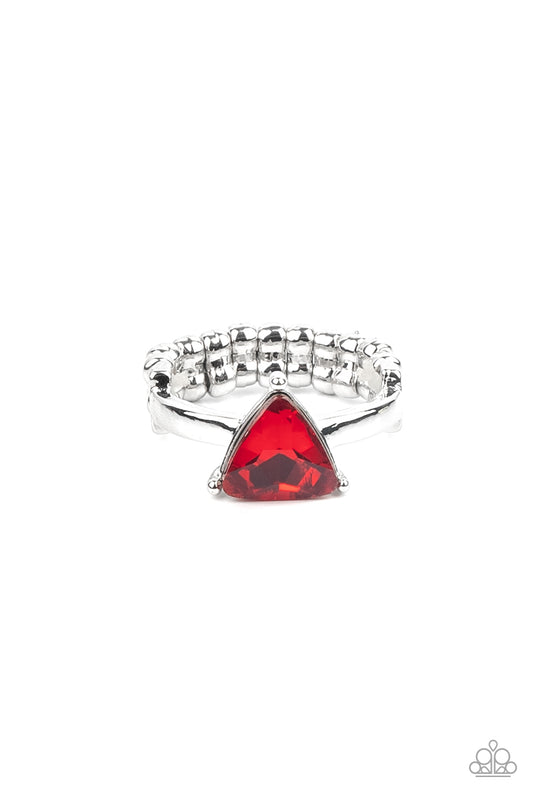 Paparazzi - Tenacious Twinkle - Red Ring
