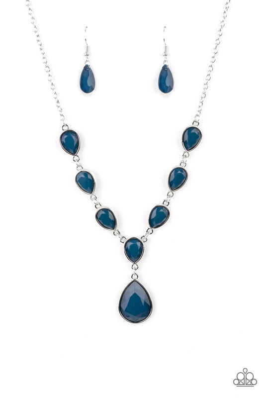 Paparazzi- Party Paradise - Blue Necklace