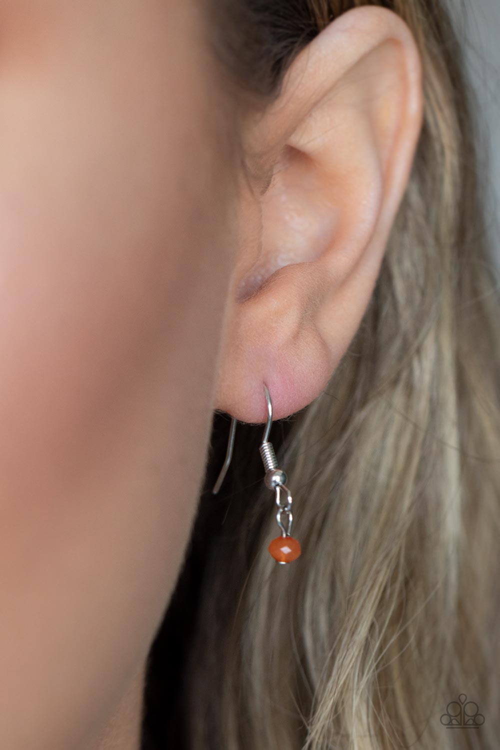 Paparazzi - Frond Fantasy - Orange Necklace