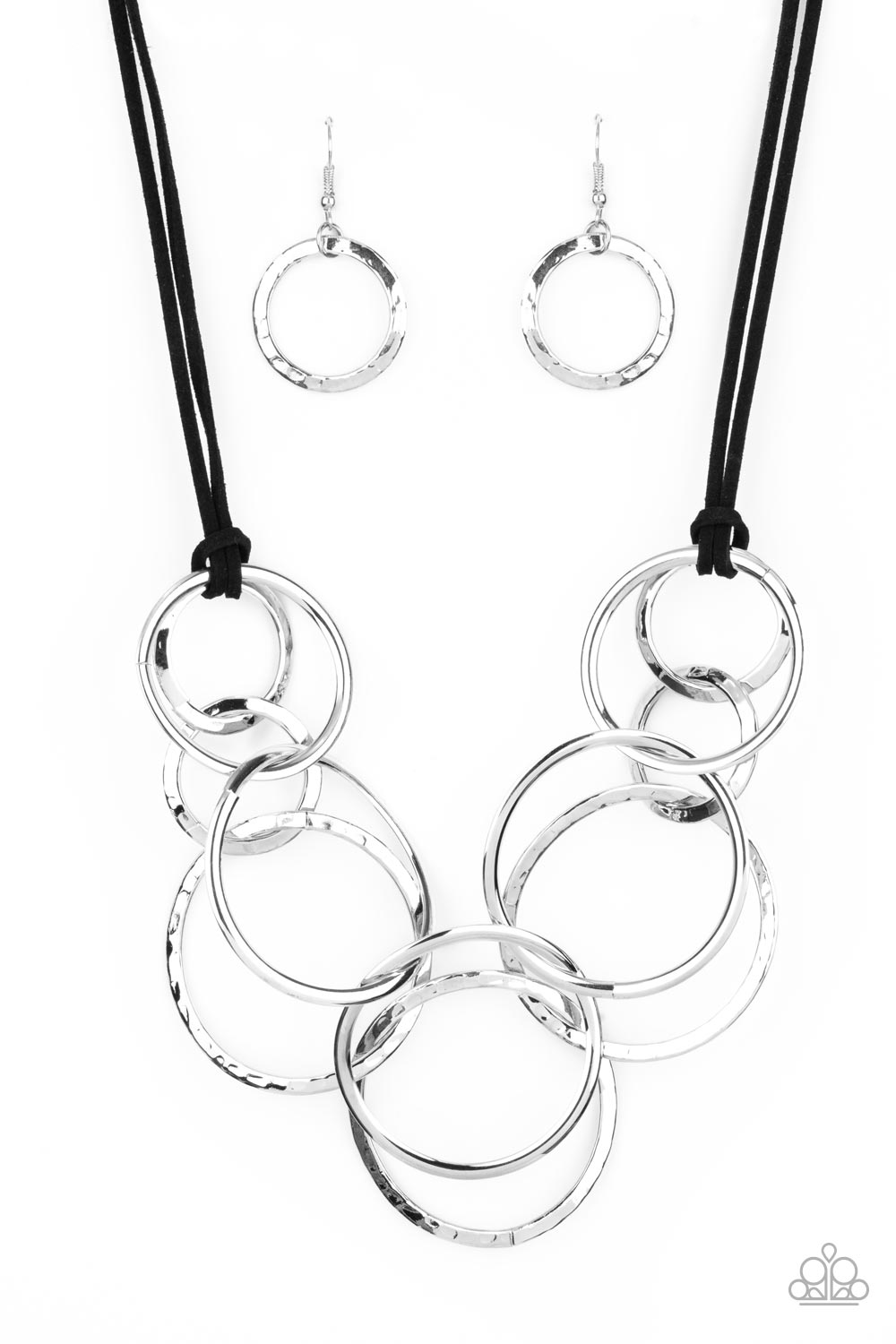 Paparazzi - Spiraling Out of COUTURE - Silver Necklace