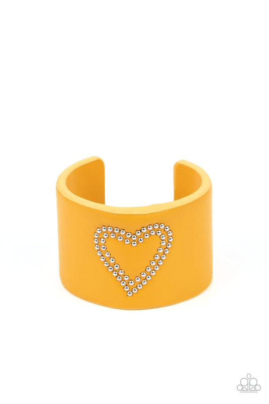 Paparazzi - Rodeo Romance - Yellow Bracelet