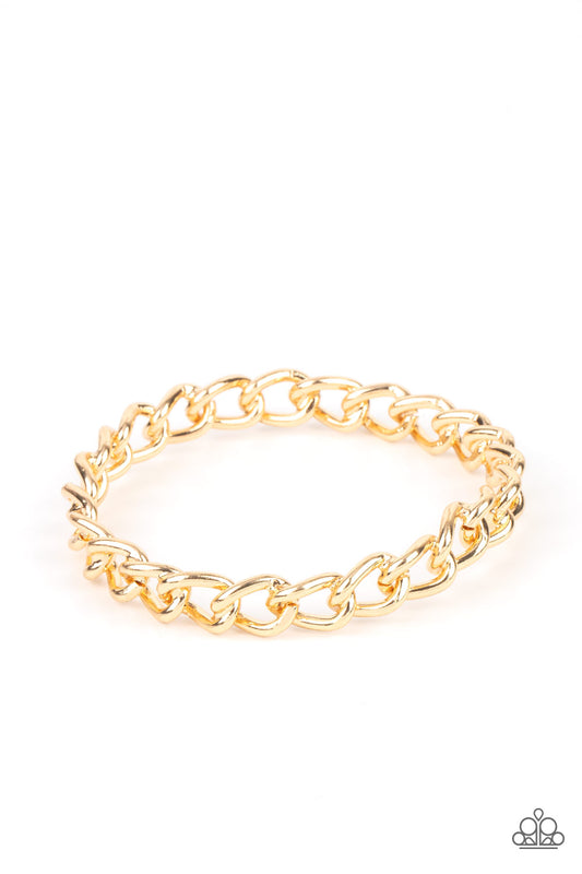 Paparazzi-  Rebel Radar - Gold Bracelet