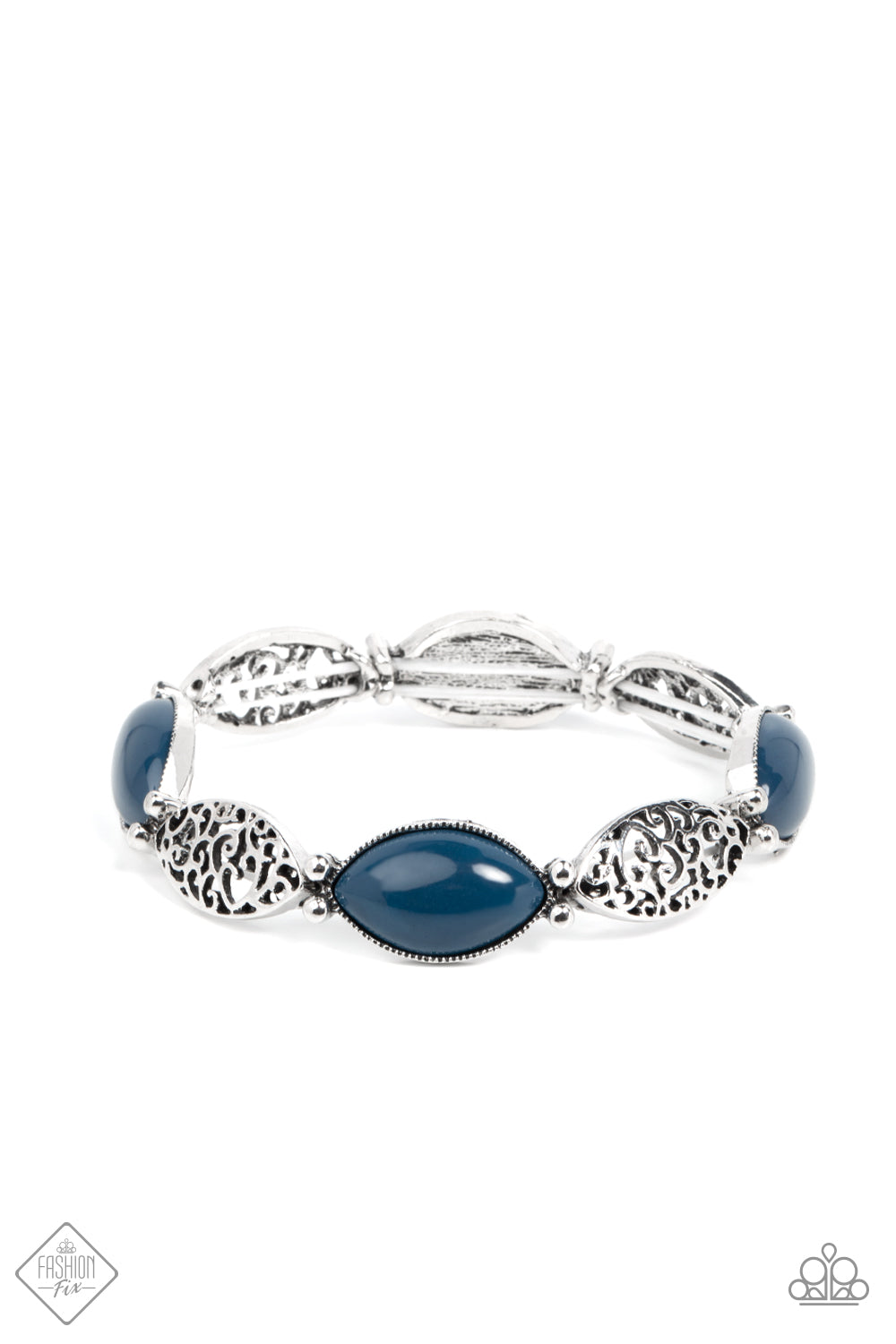 Paparazzi - Garden Rendezvous - Blue Bracelet