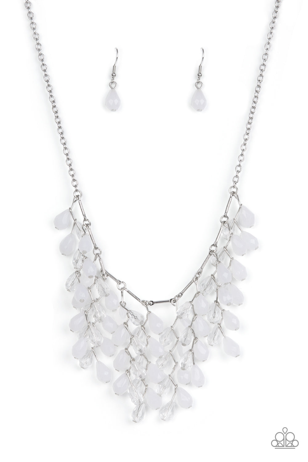 Paparazzi - Garden Fairytale - White Necklace