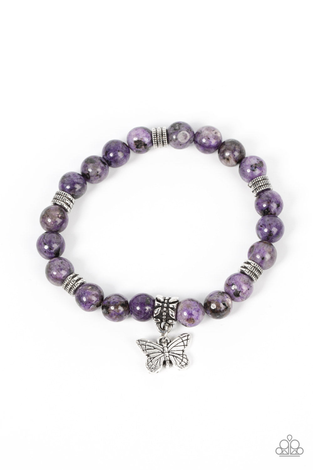 Paparazzi - Butterfly Nirvana - Purple Bracelet