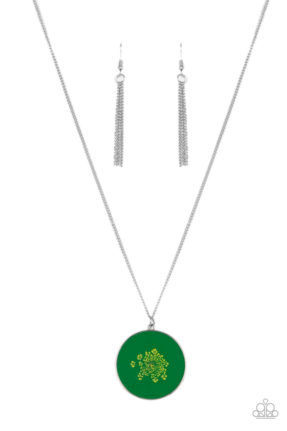 Paparazzi - Prairie Picnic - Green Necklace
