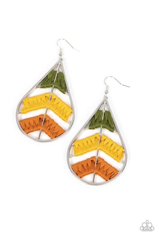 Paparazzi- Nice Threads - Multi Earrings